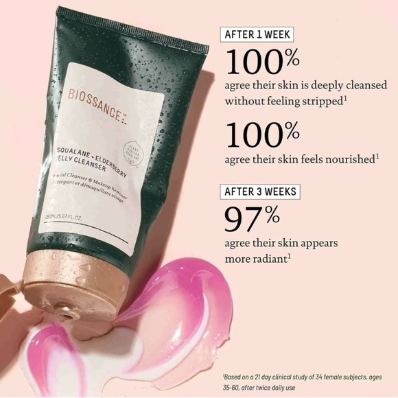 Biossance: Squalane + Elderberry Jelly Cleanser (Discontinued) - Picture 2 of 3